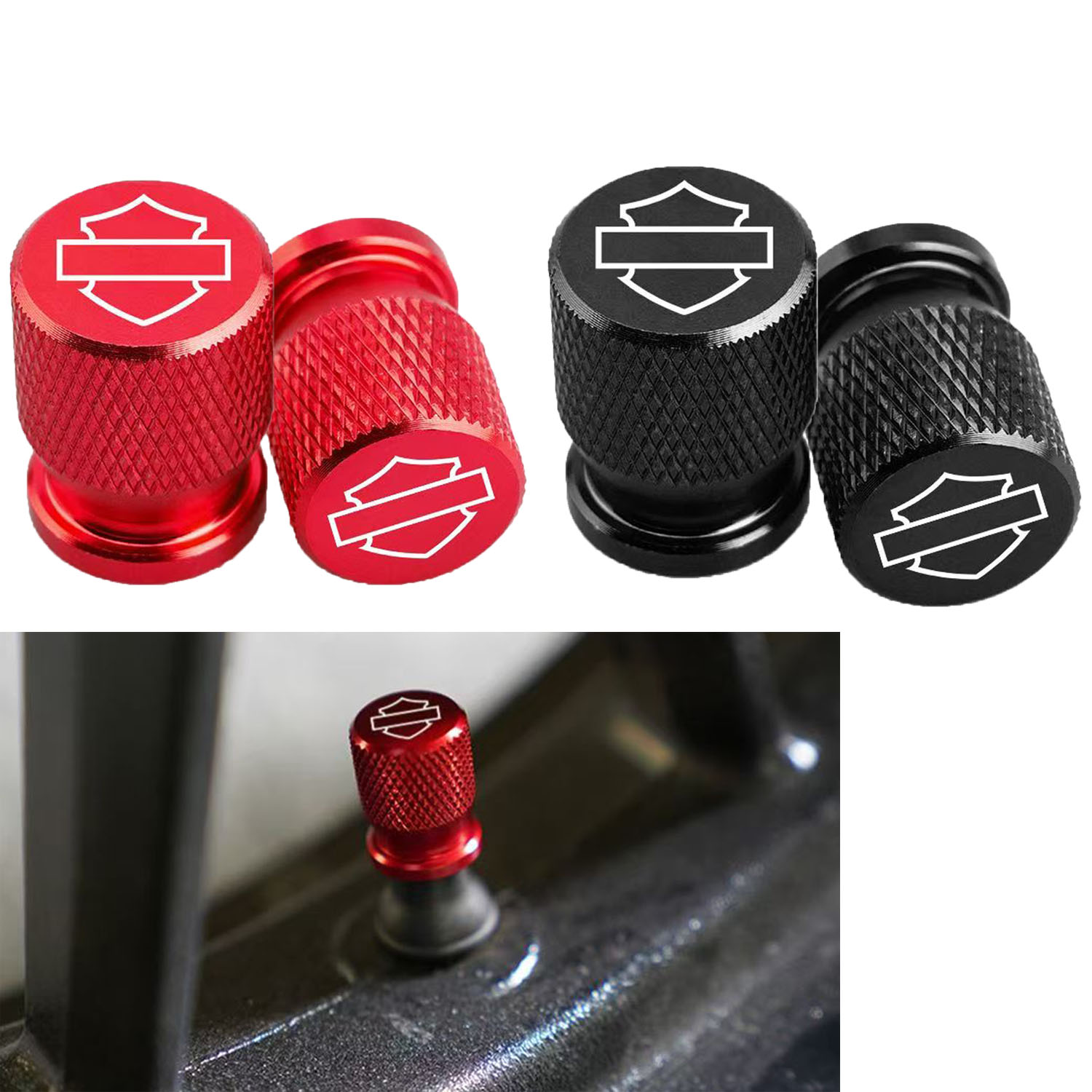 Motorcycle Valve Cover - Bouchons de valve de pneu en