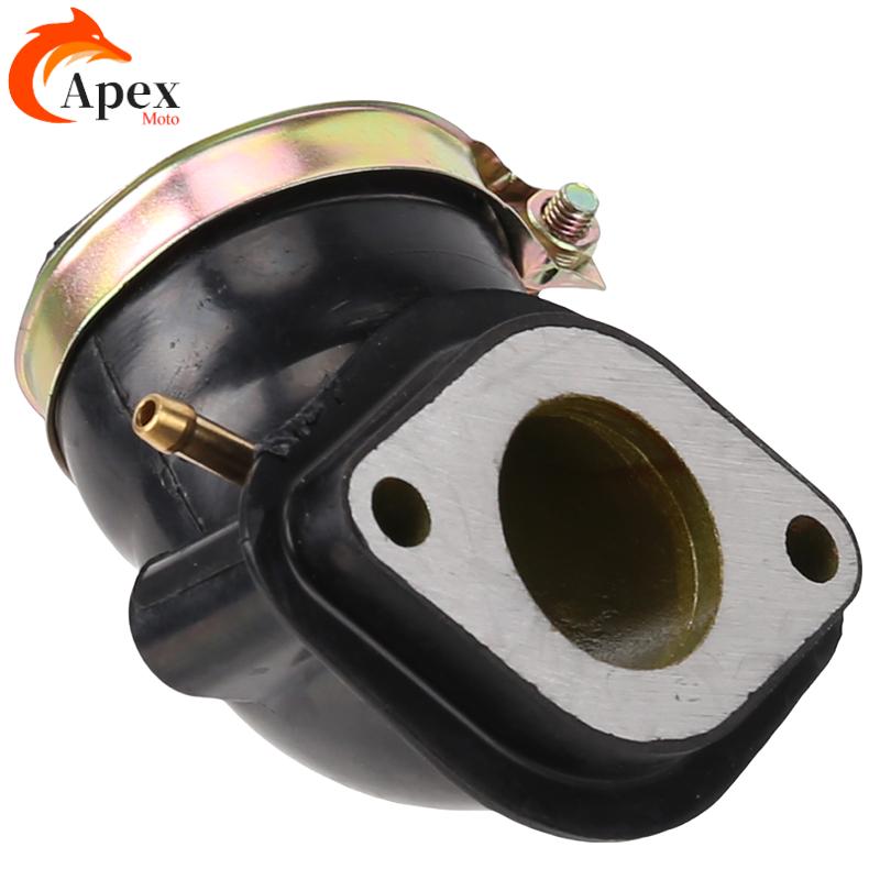 Motorcycle Carburetor - Tuyau d'admission Gy6 230cc pour carburateur
