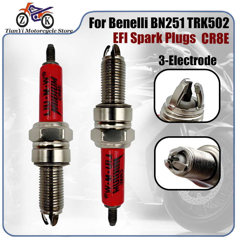 Motorcycle Spark Plug - Bougie d'allumage Lridium pour moto Benelli