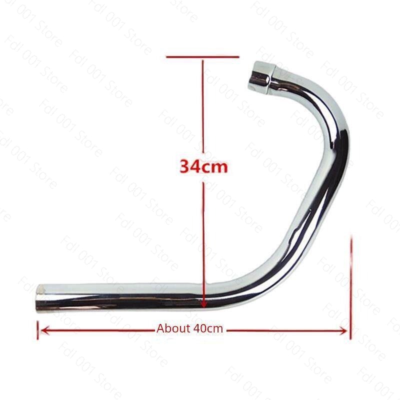 Tuyau d'échappement avant de m - Motorcycle Gasket avis et prix
