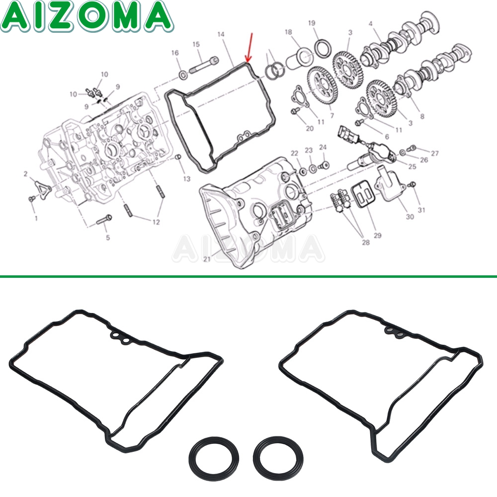 Joint de couvercle de culasse  - Motorcycle Gasket avis et prix